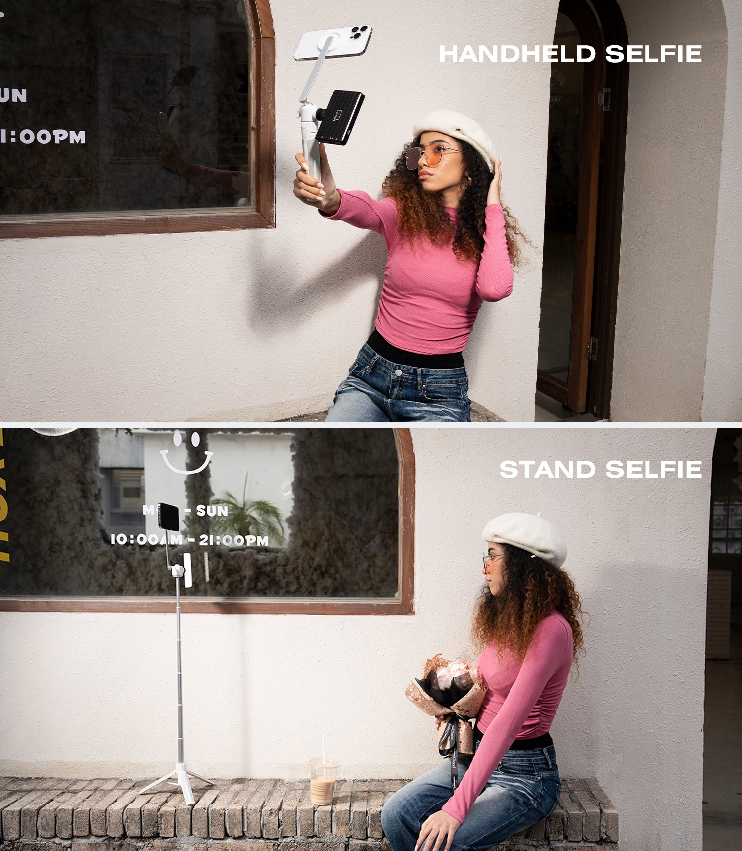 Lumipia MagSafe Selfie Stick Tripod Compact & Adjustable