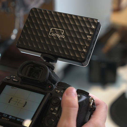 Lumipia Bi-Color Mini LED Panel Light Pocket-Sized Lighting