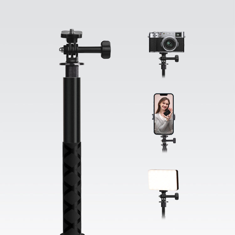 Lumipia Portable Tripod Light Stand Compact & Adjustable