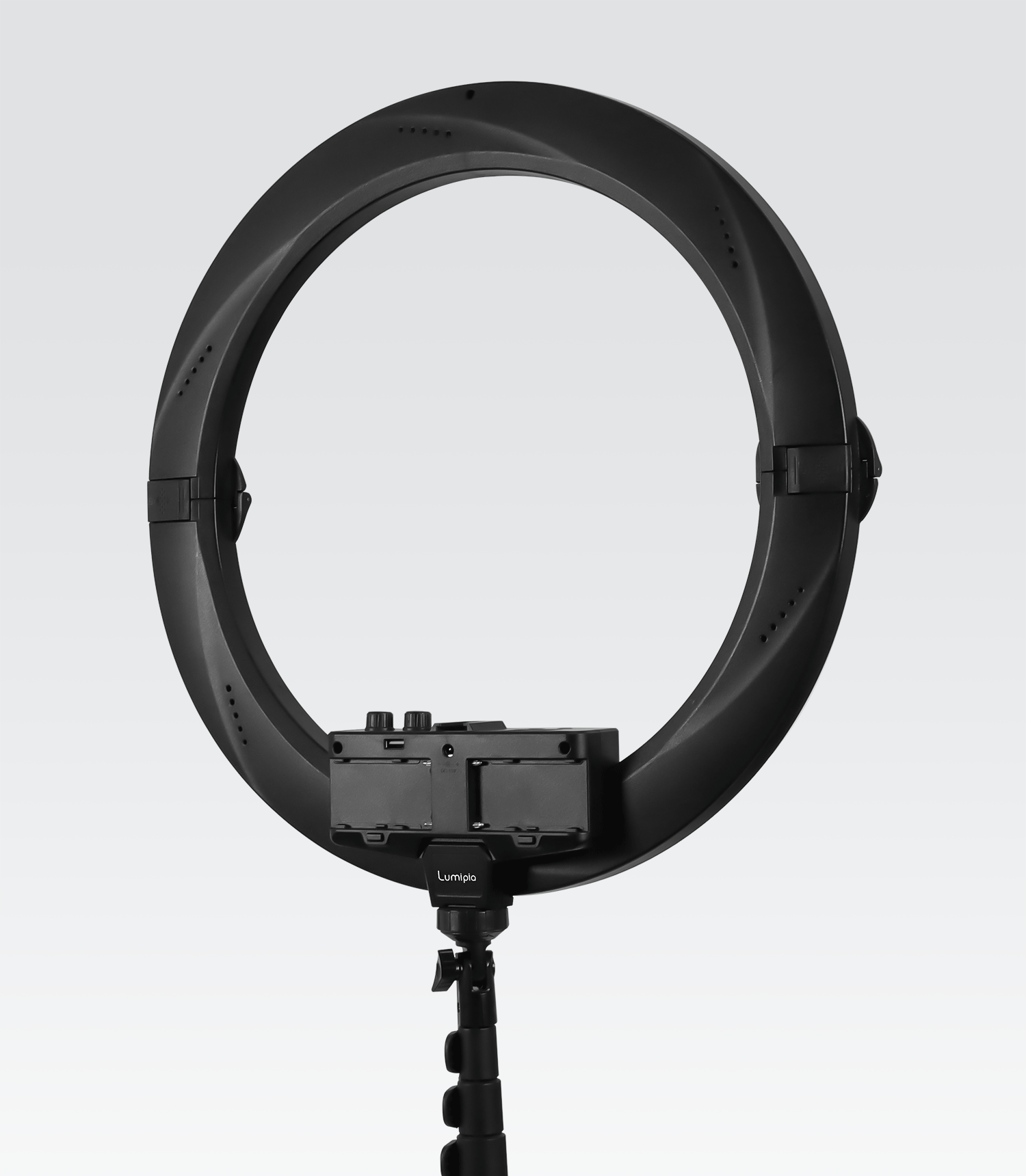 Lumipia 18" LED Ring Light with Stand Professional Lighting