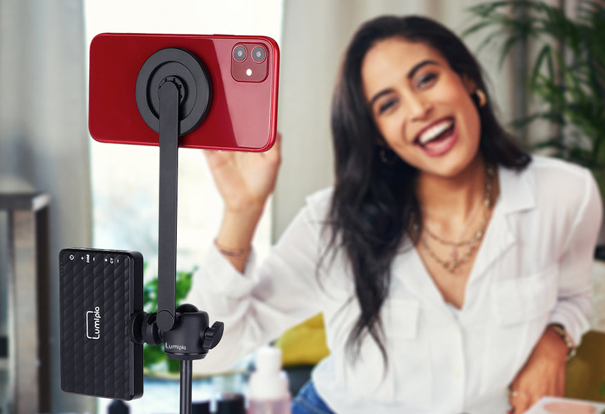 magnetic selfie stick tripods