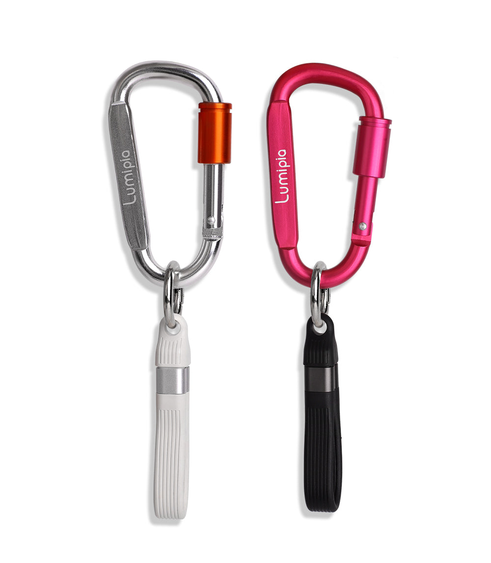 Image of Carabiner Clip with 240W USB-C Charging Cable