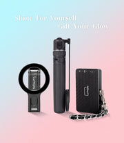 Magnetic Selfie Stick Phone Tripod & LED Panel Light for Creators