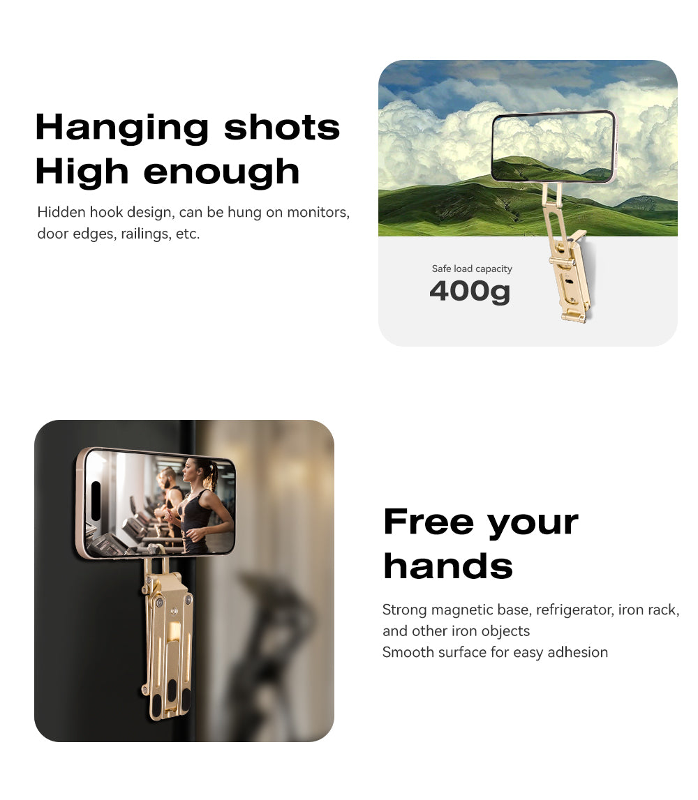 Lumipia ProMax Magnetic iPhone Stand for Creators