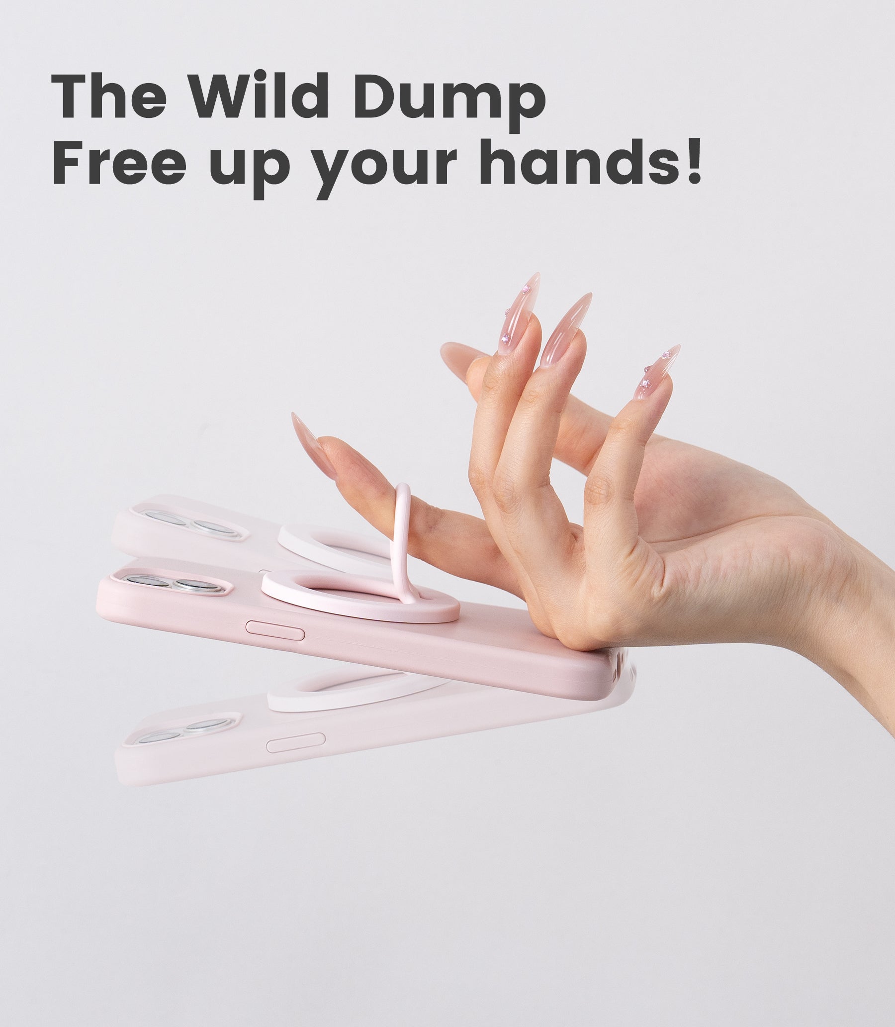 Spring Sale MagSafe Phone Grip & Magnetic Ring Holder for iPhone