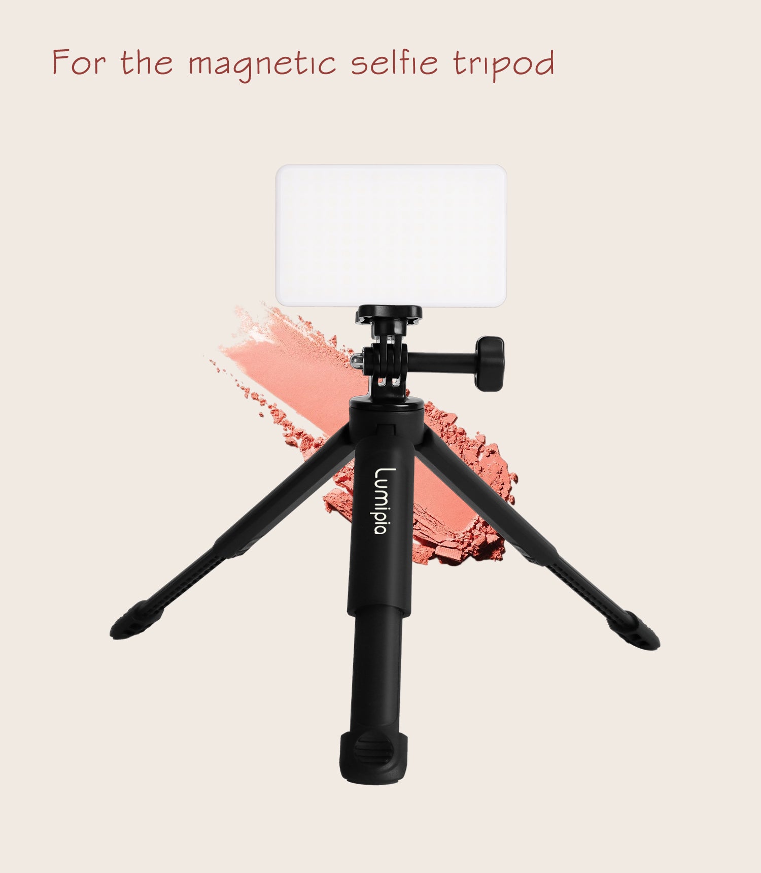 22" Portable Tripod Light Stand for Desktop