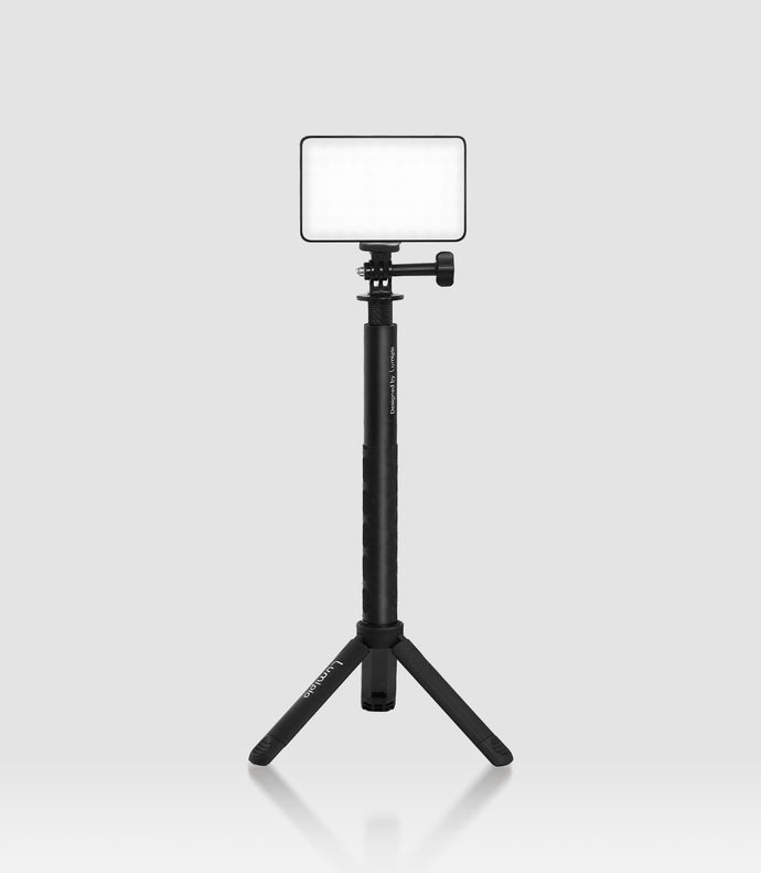Image of Broadcast Lighting Kit with Stand for Camera Lighting Setup