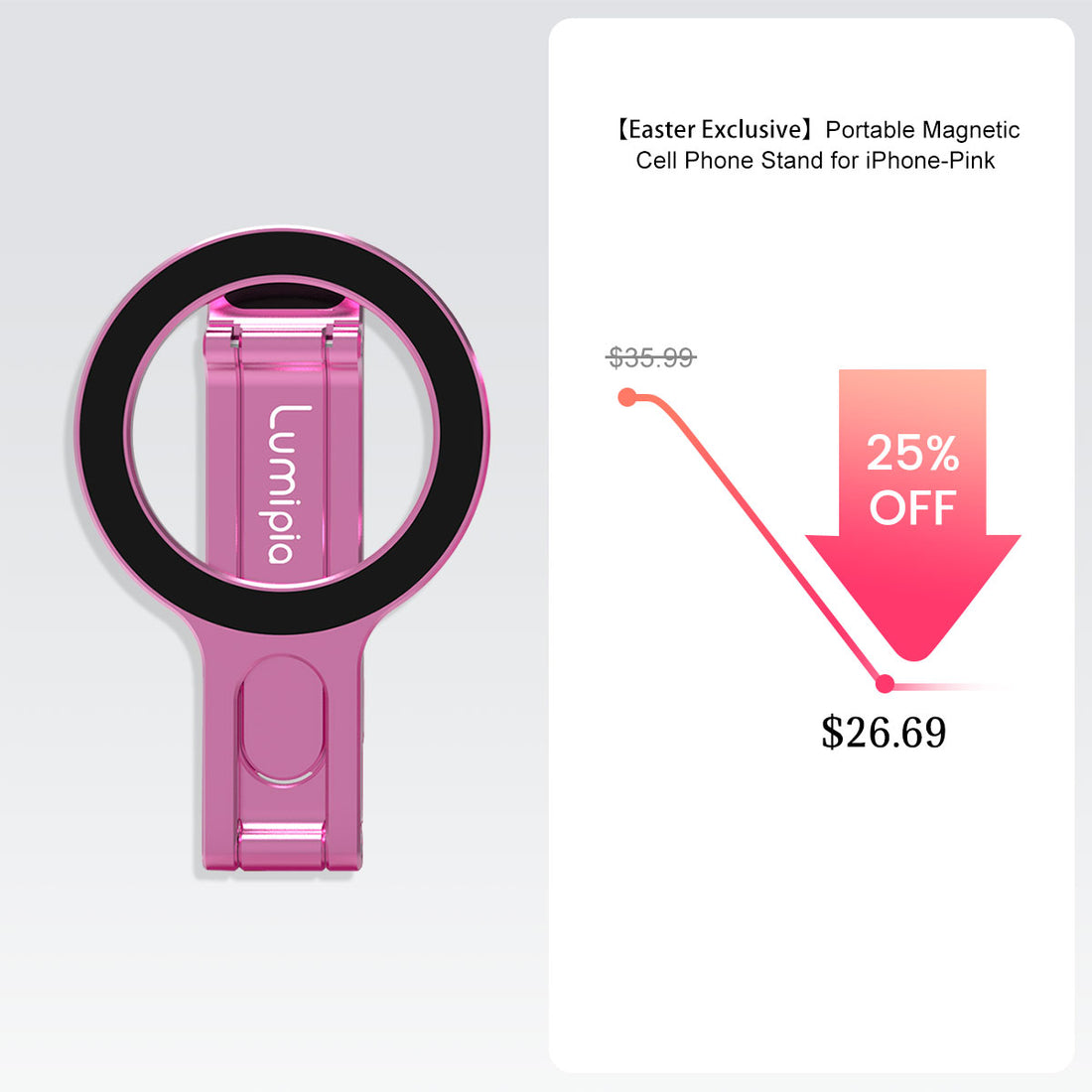 pocket-size phone tripod for content creators