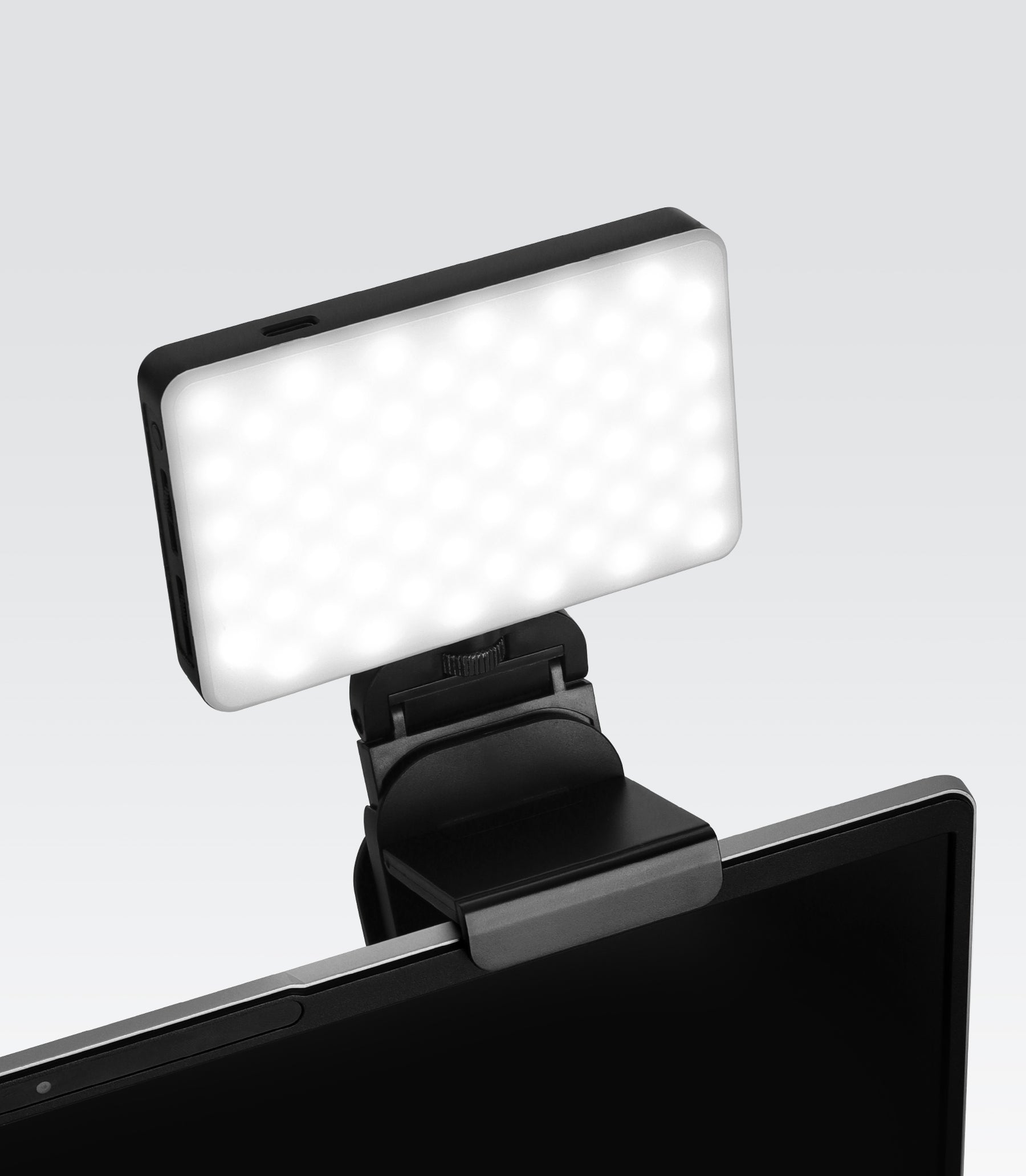 clip-on light for laptop webcam