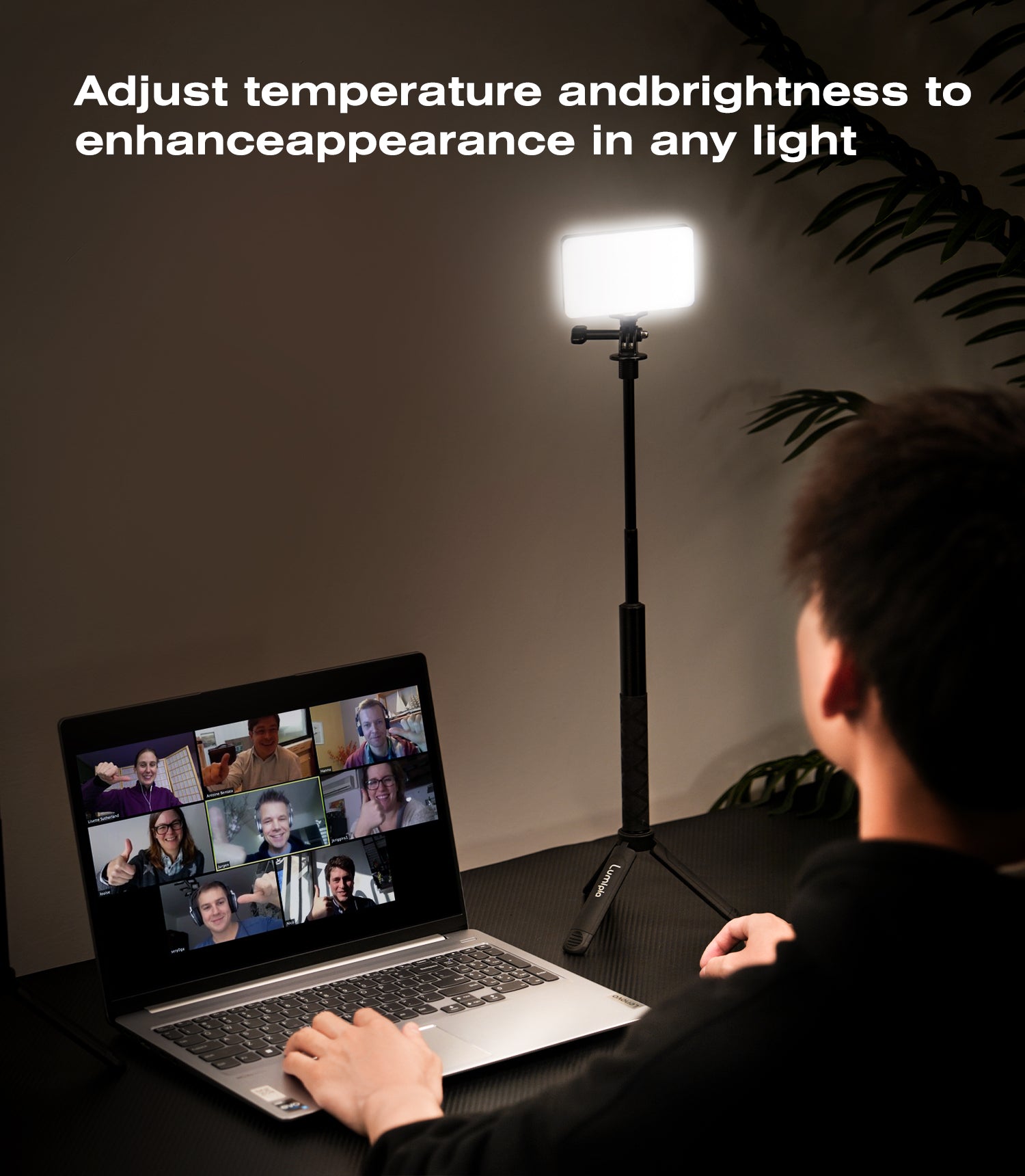 Lumipia Broadcast Lighting Kit Professional Streaming Setup