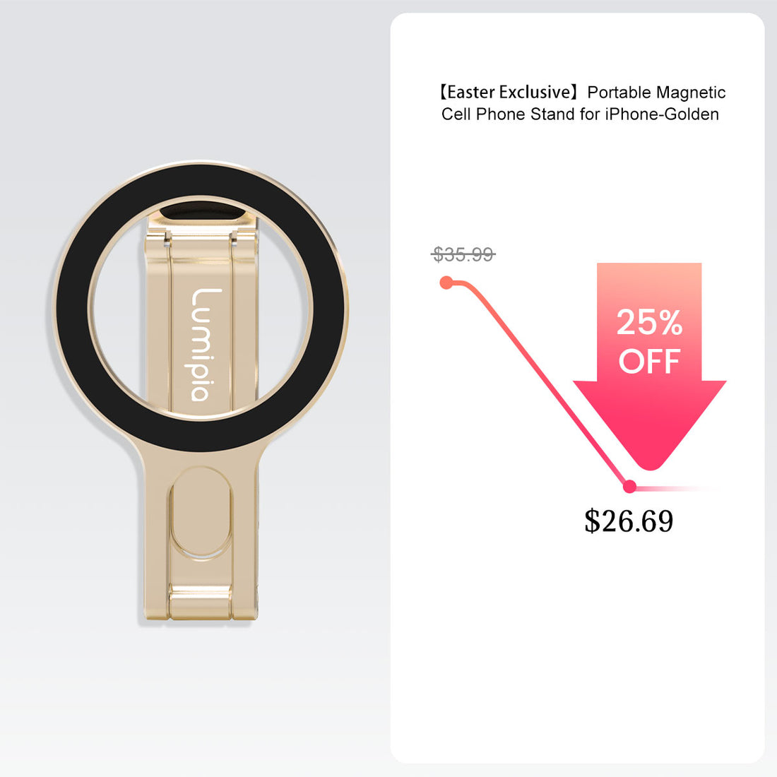 selfie tripod compatible with MagSafe iPhones
