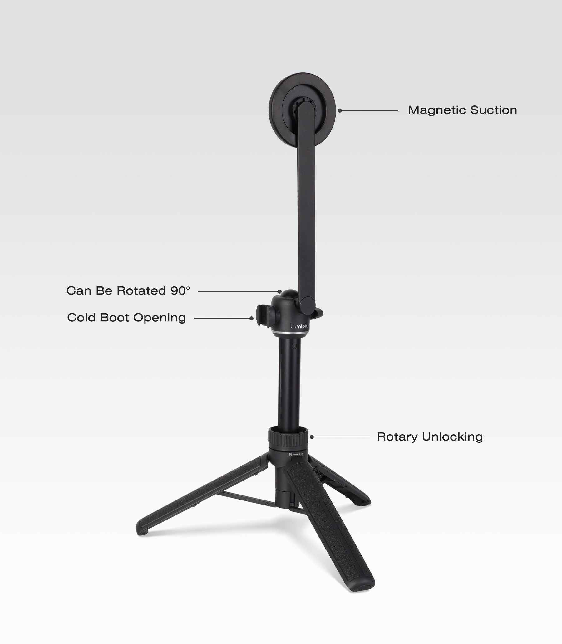 magnetic cell phone tripod