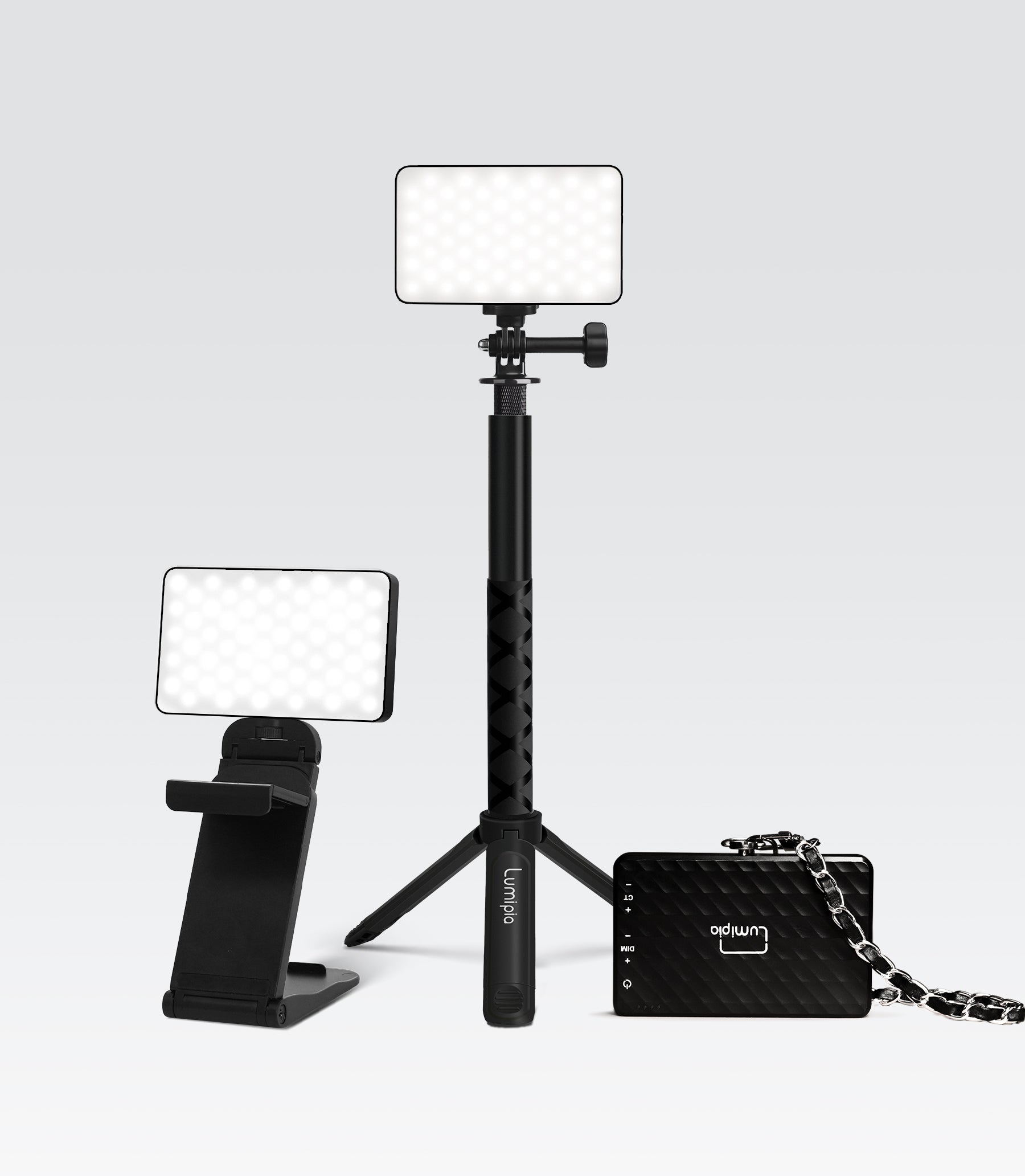 selfie light with stand