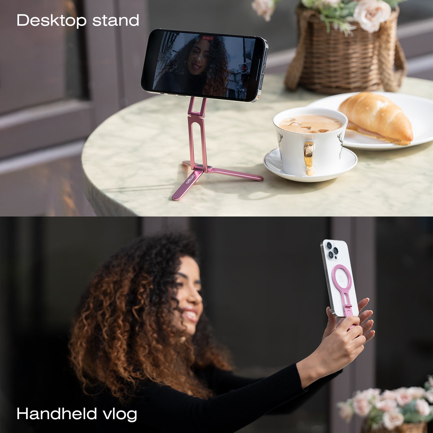 phone tripod stand for live streaming