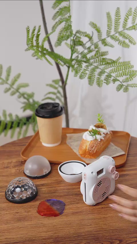 Load video: Portable RGB Video Light – 20W Photography Lighting Kit