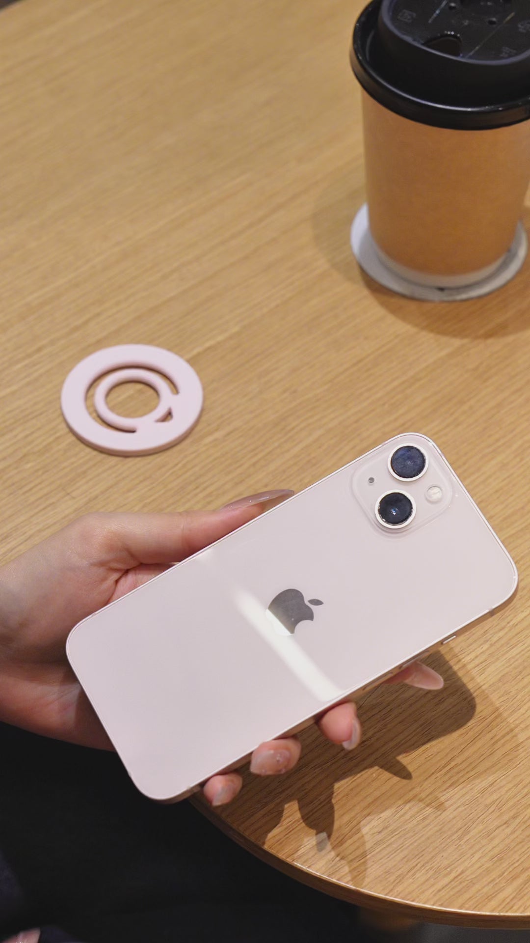 Load video: MagSafe Phone Grip – Magnetic Ring Holder for iPhone