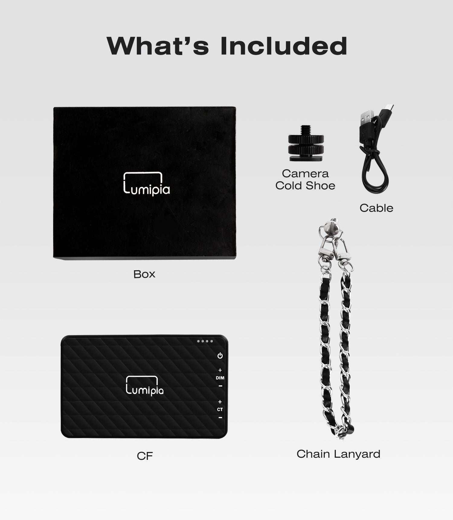 Lumipia Bi-Color Mini LED Panel Light Pocket-Sized Lighting